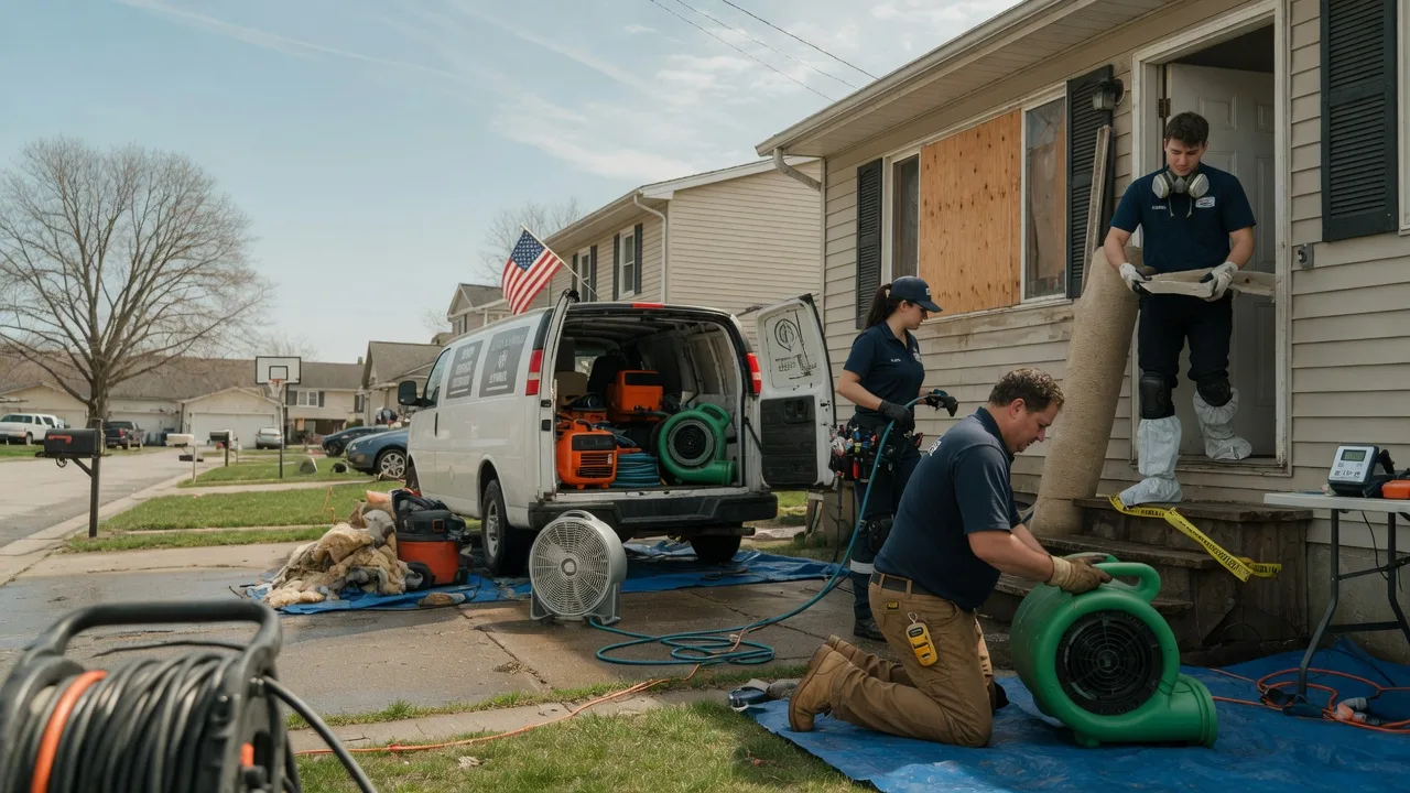 Water Damage Restoration in Petal, MS near me